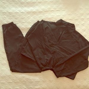 Cropped Windbreaker Set